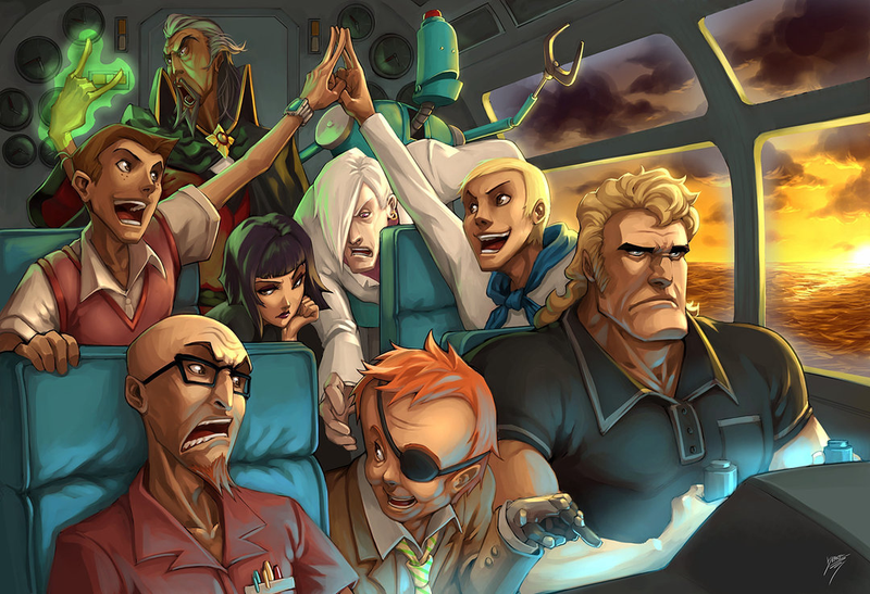 Illustration for article titled First Details of the New Venture Bros. Special!